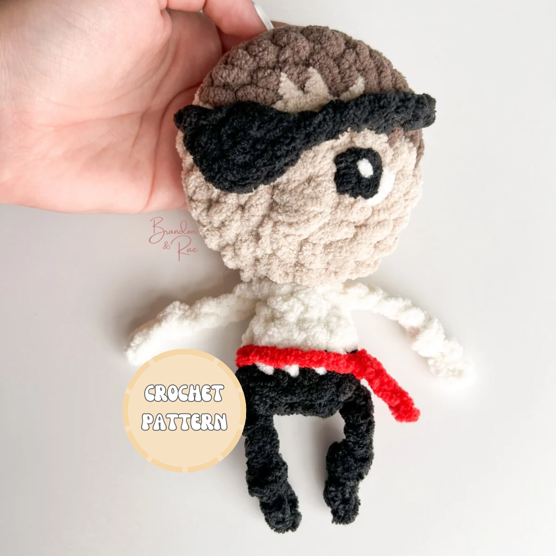 Pirate Boo Boo Buddy Crochet Pattern