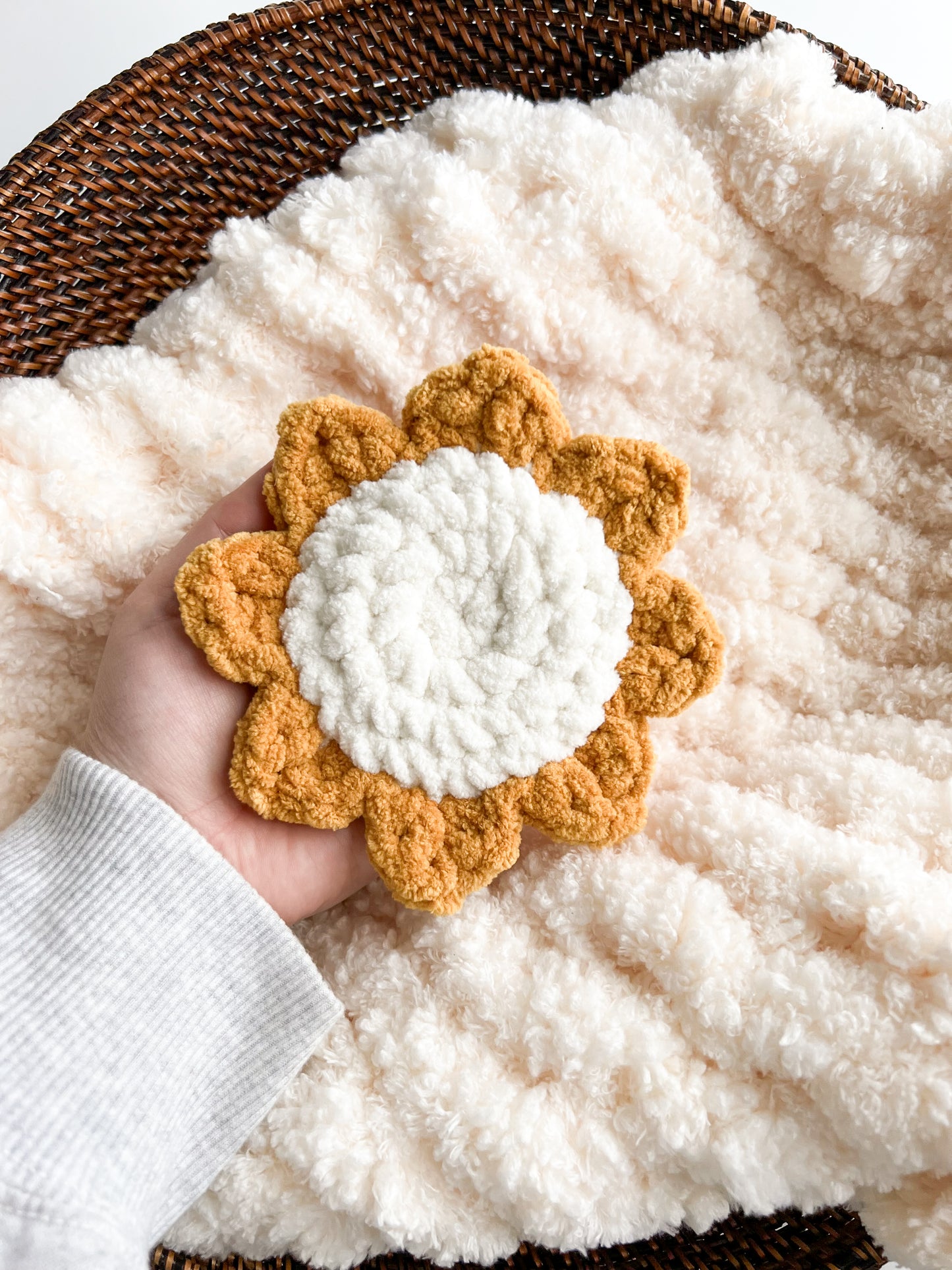 Flower Boo Boo Buddy Crochet Pattern