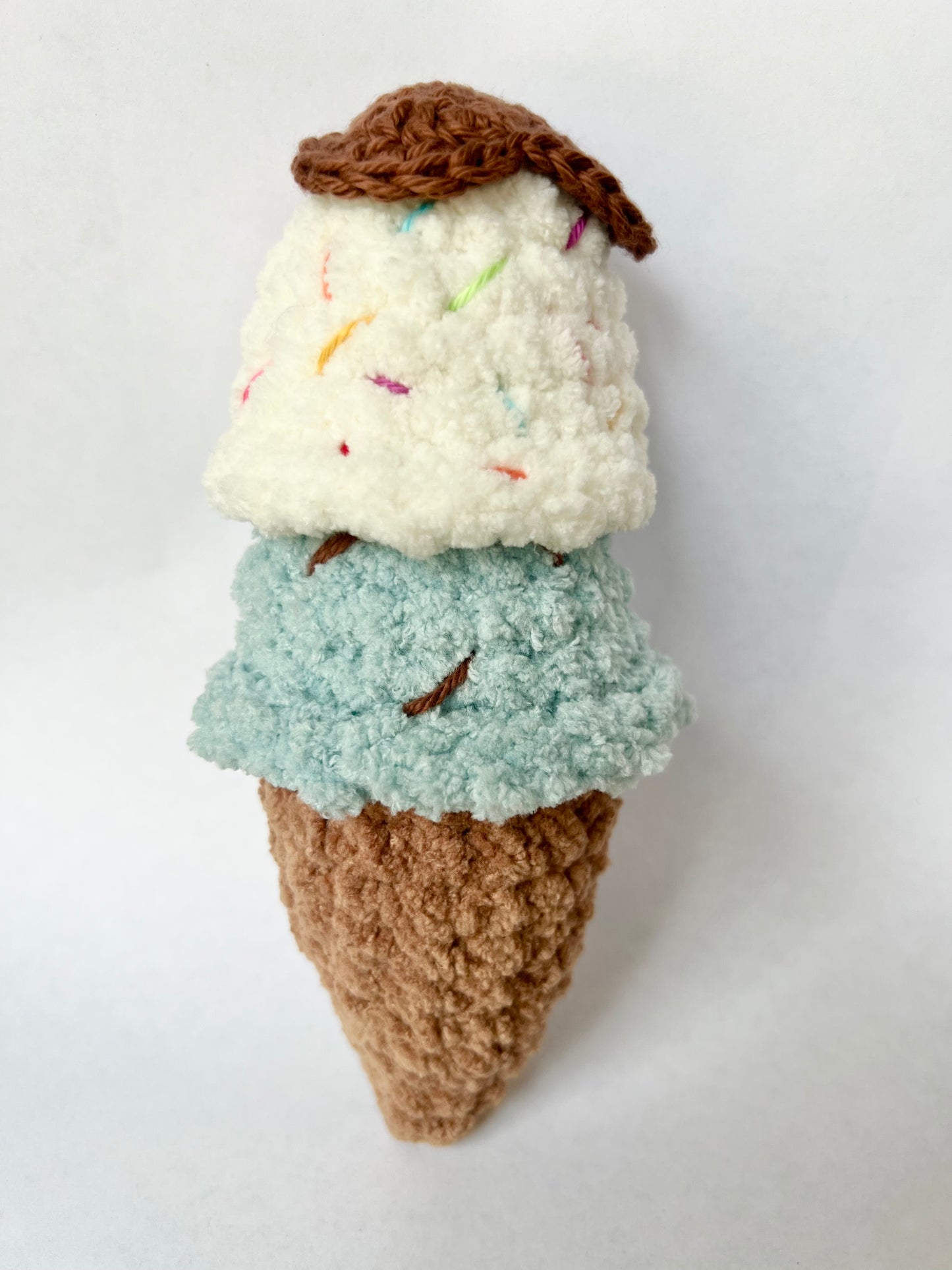 Make Your Own Ice Cream Cone Crochet Pattern