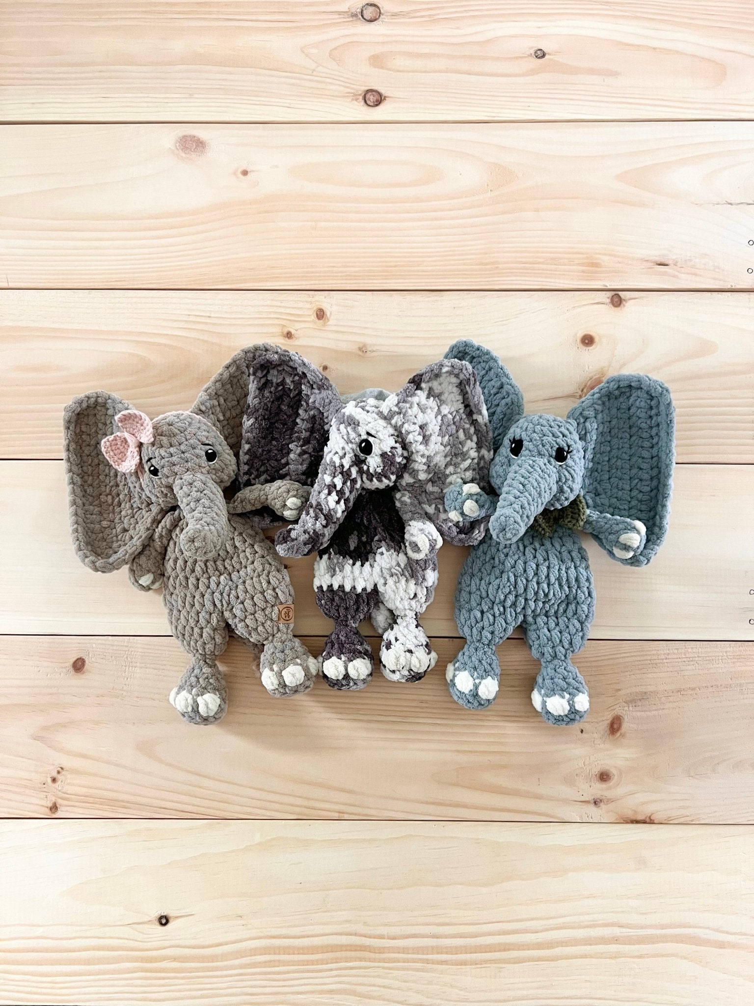 Elodie the Elephant Crochet Pattern - Brandon & Rae