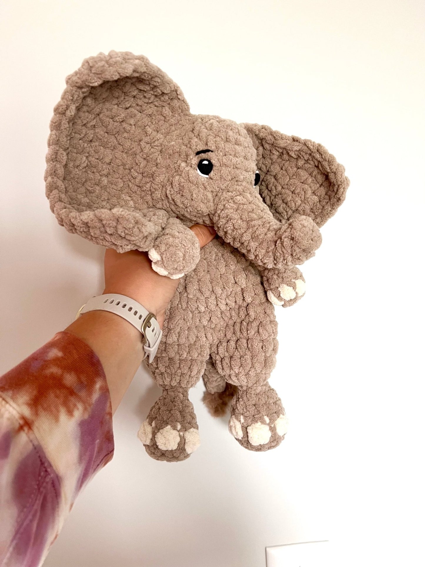 Elodie the Elephant Crochet Pattern - Brandon & Rae