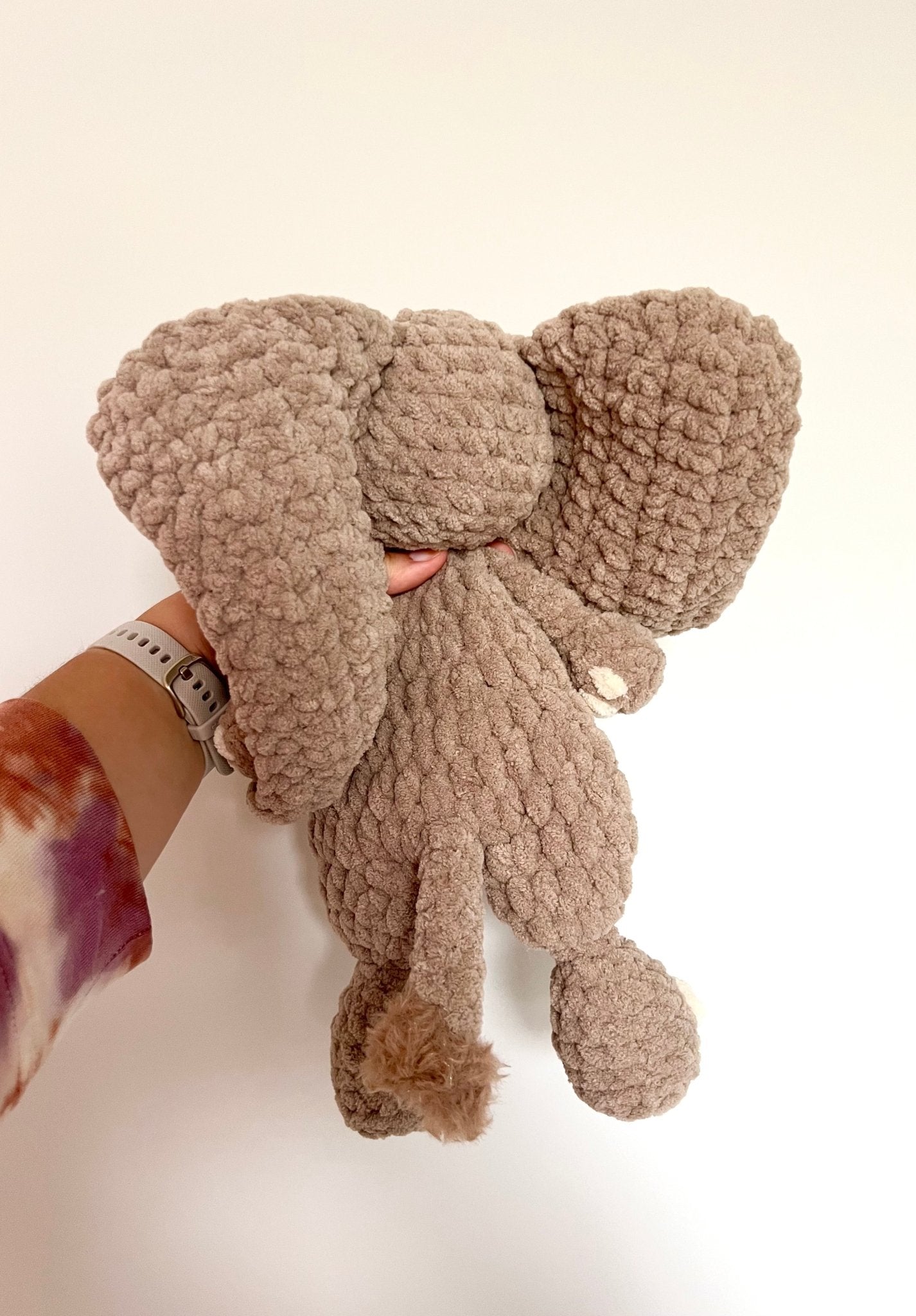 Elodie the Elephant Crochet Pattern - Brandon & Rae