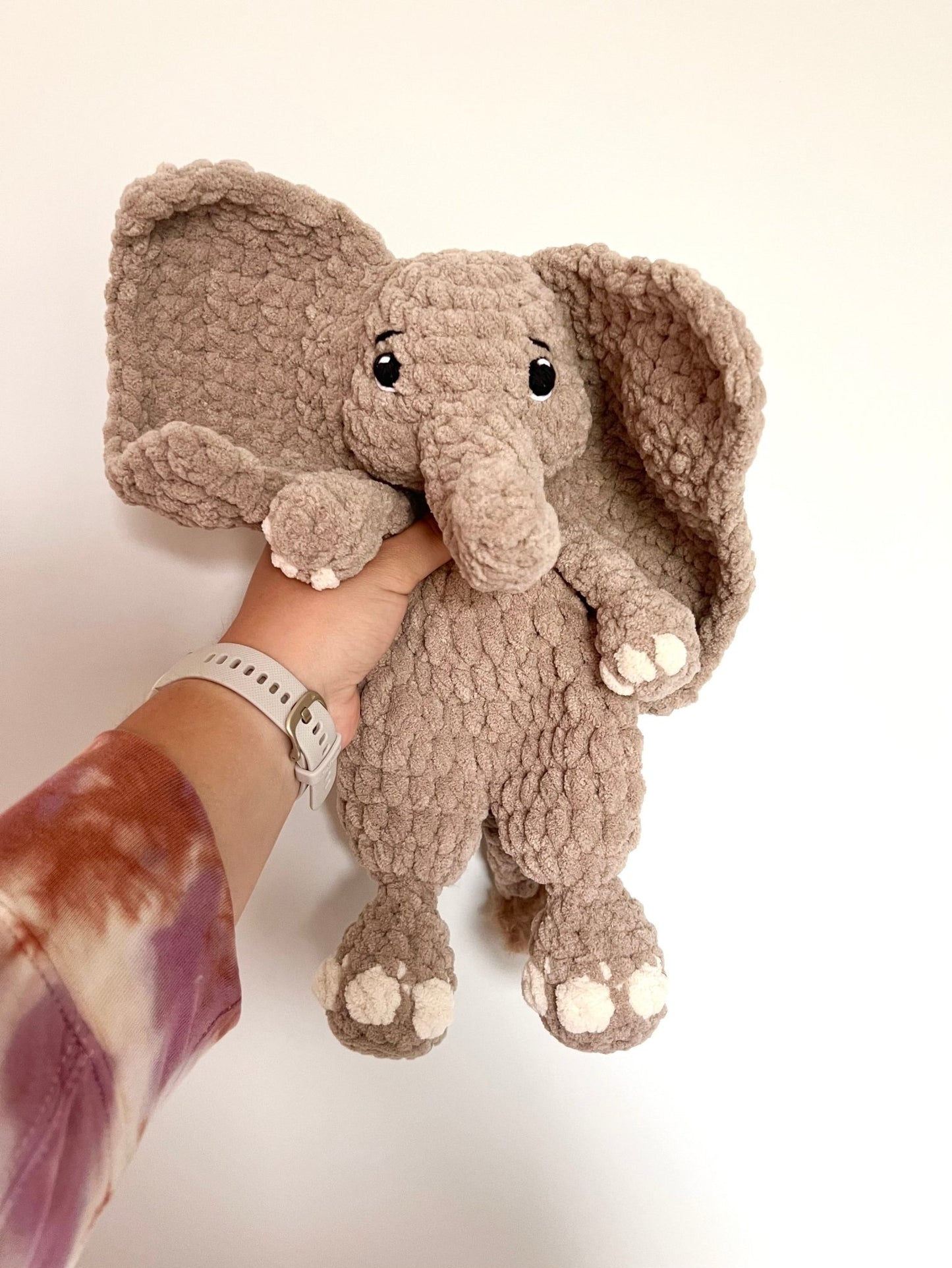 Elodie the Elephant Crochet Pattern - Brandon & Rae