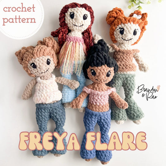 Freya Flare Crochet Pattern - Brandon & Rae