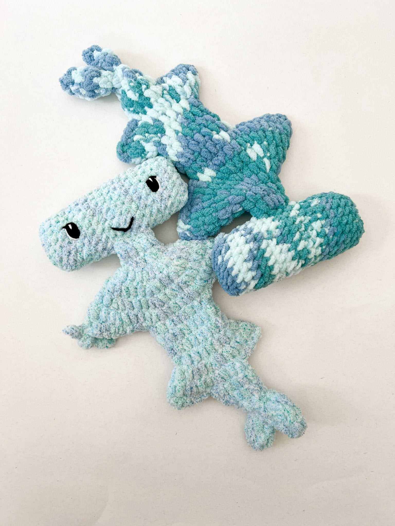 Hank the Hammerhead Shark Snuggler Crochet Pattern - Brandon & Rae