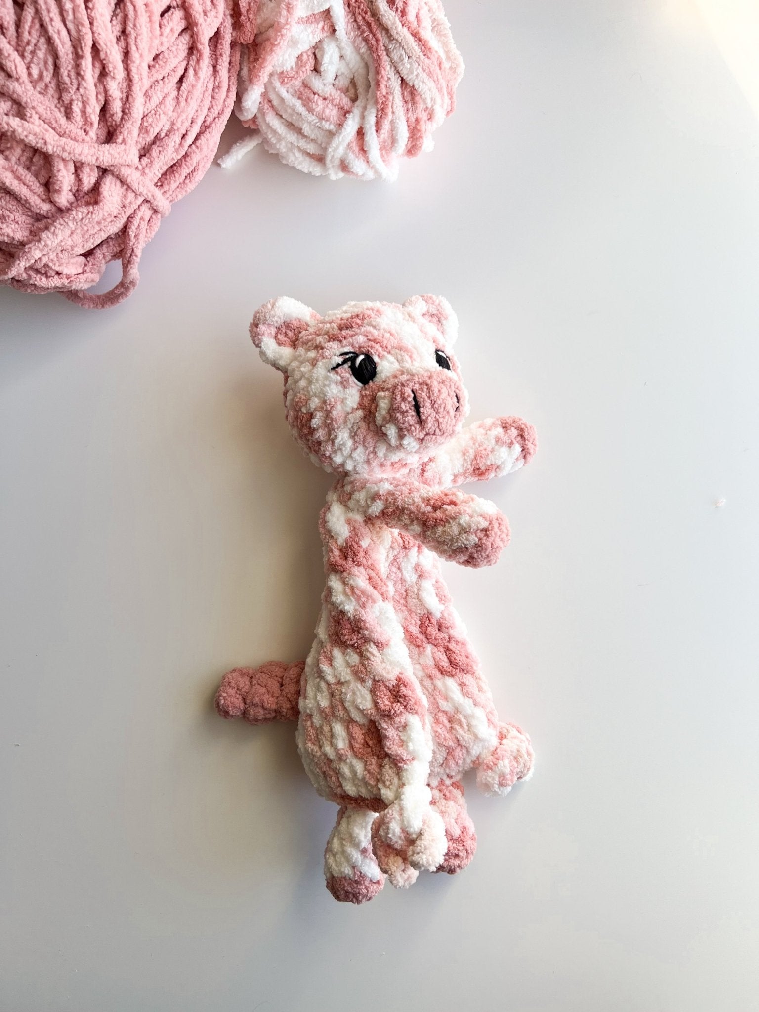 Penny Pig Snuggler Crochet Pattern - Brandon & Rae