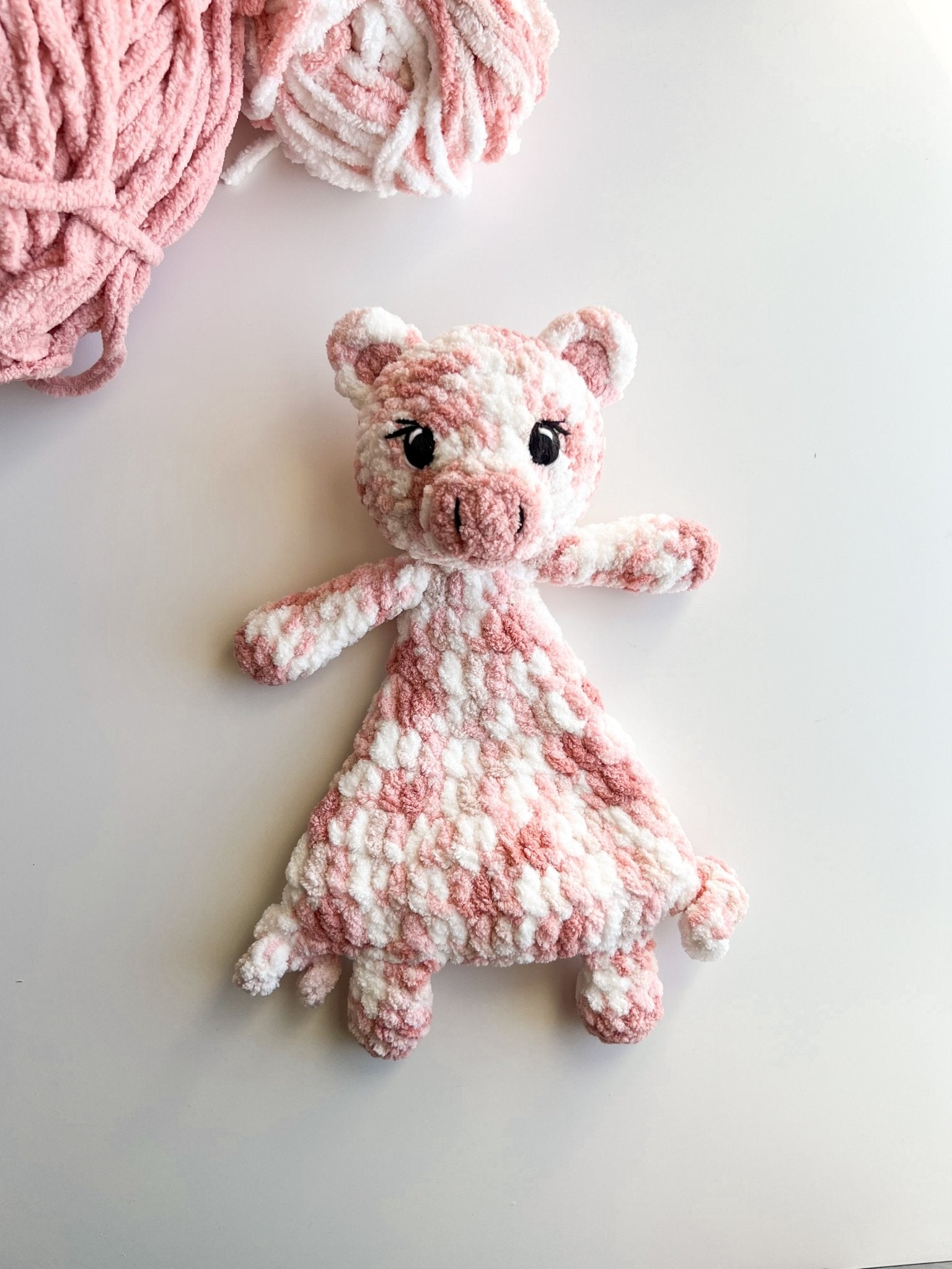 Penny Pig Snuggler Crochet Pattern - Brandon & Rae